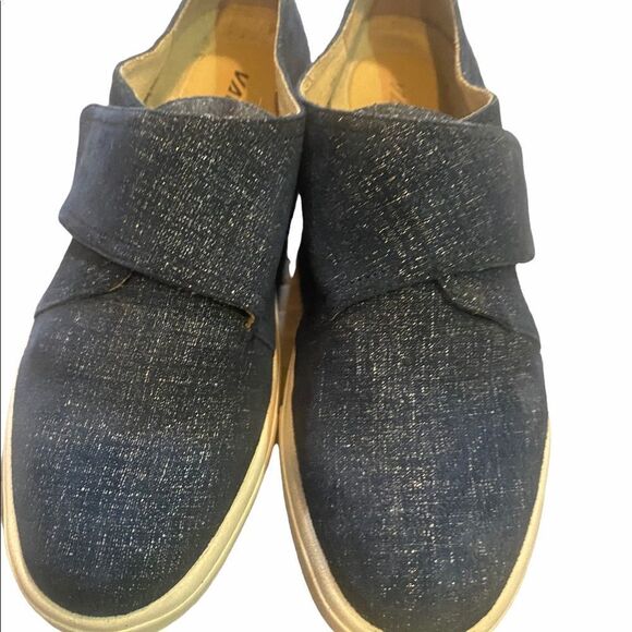 Vaneli Sport Women’s Slip On Sneakers Blue Shoe Hook & Loop Closure Size 7 N - Picture 12 of 16